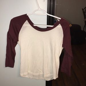 Baseball T-shirt from Brandy Melville